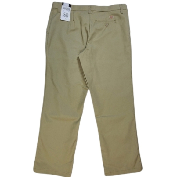 Dickies Pants Khaki Straight Leg for Women, Size 10 - Picture 2 of 13
